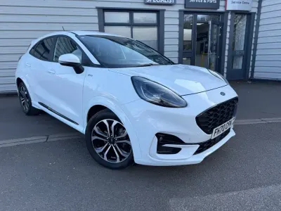 Używany Ford Puma ST-Line 125 KM (91 kW) 2020 Biały SUV