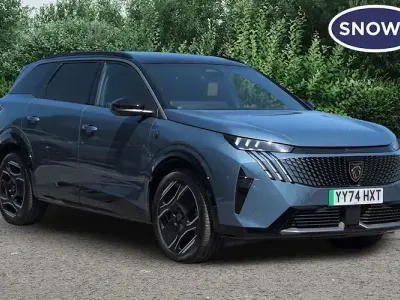 Used Peugeot e-5008 GTi 156 kW (213 HP) 2024 Blue SUV