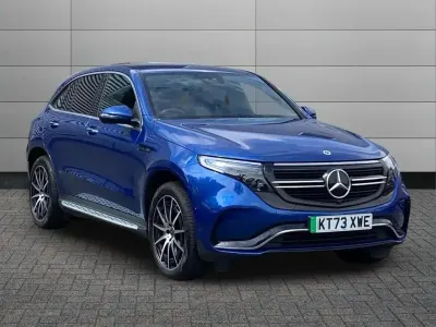 Used Mercedes EQC400 AMG line 295 kW (402 HP) 2023 Blue SUV