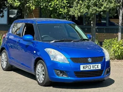 Used Suzuki Swift SZ4 92 HP (67 kW) 2013 Blue Hatchback