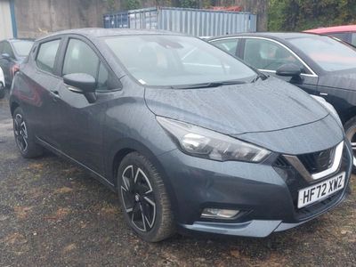 Used Nissan Micra Acenta 92 HP (67 kW) 2022 Grey Hatchback