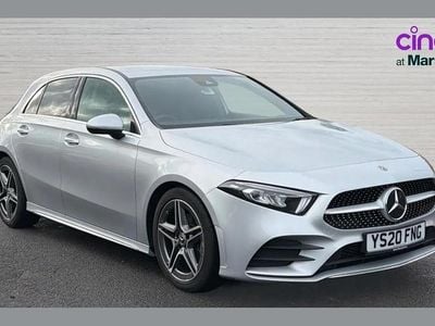 Used Mercedes A180 AMG line 134 HP (98 kW) 2020 Silver Hatchback