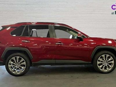 Used Toyota RAV4 Hybrid 2021 Red SUV