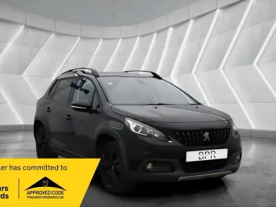 Used Peugeot 2008 GT-line 108 HP (79 kW) 2016 Black SUV