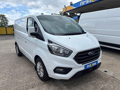 White Used 2023 Ford Transit Custom Limited Van | £15,350 (Fair price)
