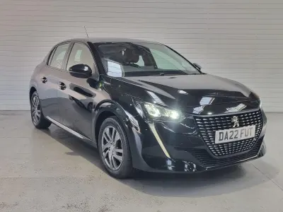 Used Peugeot 208 Active Premium 75 HP (55 kW) 2022 Black Hatchback
