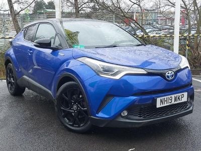 Used Toyota C-HR 122 HP (89 kW) 2019 Blue SUV