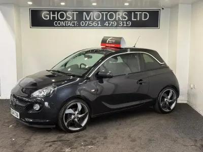 Used Vauxhall Adam Slam 87 HP (63 kW) 2014 Black Hatchback