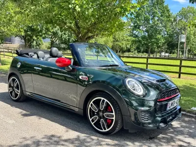 Used Mini John Cooper Works Cabriolet Sport 2019 Green Cabriolet