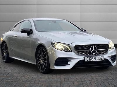 Iridium silver Used 2019 Mercedes E350 AMG line Coupe | £18,422 (Super price)