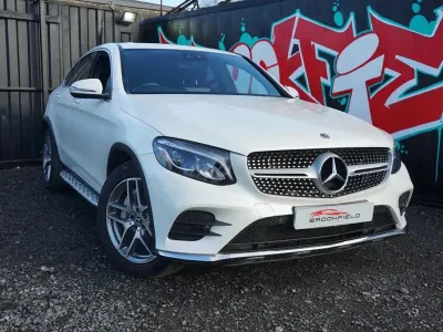 Used Mercedes GLC350 AMG line 258 HP (189 kW) 2017 White SUV