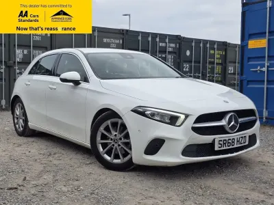 Used Mercedes A180 Executive 116 HP (85 kW) 2019 White Hatchback
