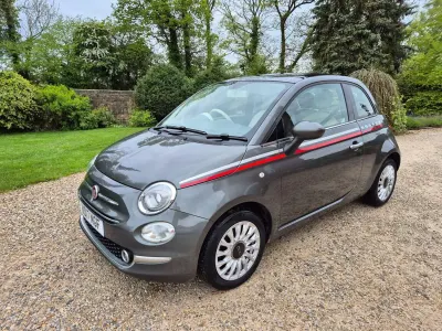 Käytetty Fiat 500 Lounge 69 HP (50 kW) 2017 Harmaa Viistoperä