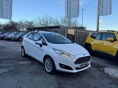 White Used 2013 Ford Fiesta Titanium X Hatchback | £4,695 (Expensive)