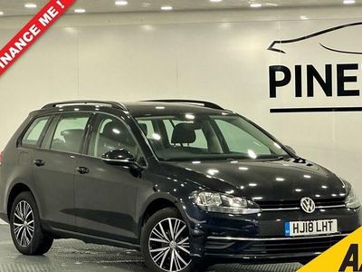 Used VW Golf VII SE 115 HP (84 kW) 2018 Black Estate