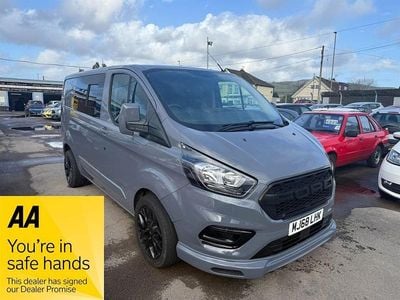 Usado Ford Transit Custom 105 HP (77 kW) 2018 Cinzento Van