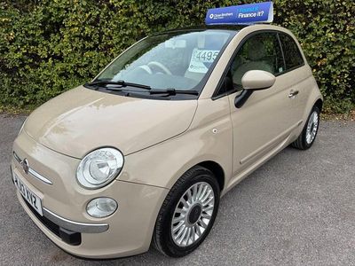 Used Fiat 500 Lounge 69 HP (50 kW) 2013 Beige Hatchback