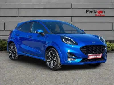 Gebraucht Ford Puma ST-Line 123 PS (90 kW) 2023 Blau SUV