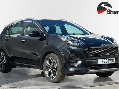 Used Kia Sportage GT-Line S 136 HP (100 kW) 2020 Black SUV