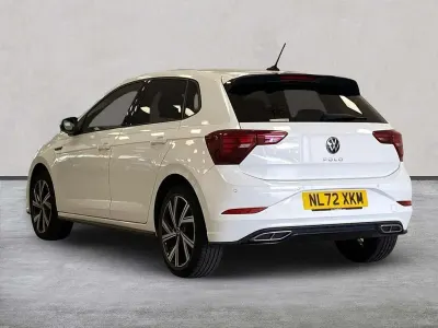 Używany VW Polo R-line 95 KM (69 kW) 2022 Biały Hatchback