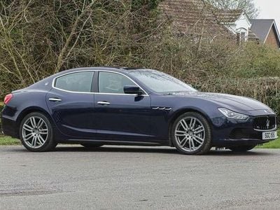 Used Maserati Ghibli 330 HP (242 kW) 2014 Blue Sedan