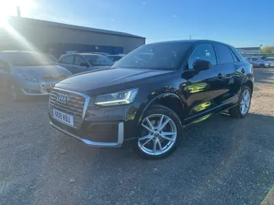 Used Audi Q2 S-Line 116 HP (85 kW) 2018 Black SUV