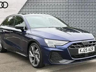 Used Audi A3 Black Edition 150 HP (110 kW) 2025 Blue
