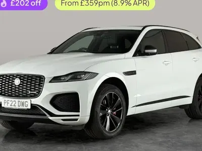 Used Jaguar F-Pace R-Dynamic 204 HP (150 kW) 2022 White SUV
