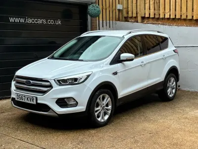 Used Ford Kuga Titanium 120 HP (88 kW) 2017 White SUV
