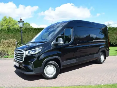 Used Maxus V90 161 HP (118 kW) 2023 Black Van