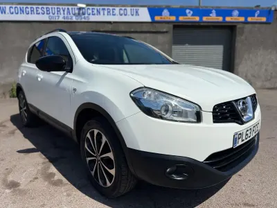 Begagnad Nissan Qashqai 360º 2014 Vit SUV