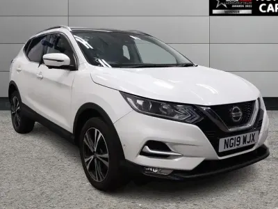 Used Nissan Qashqai N-Connecta 140 HP (102 kW) 2019 White SUV