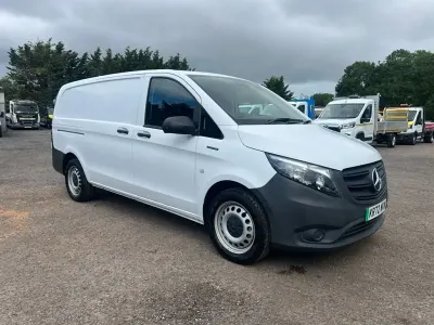 Used Mercedes e-Vito Progressive 85 kW (116 HP) 2022 White Van
