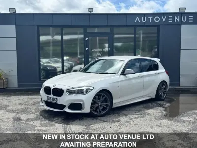 Used BMW M135 Comfort Edition 326 HP (239 kW) 2016 White Hatchback