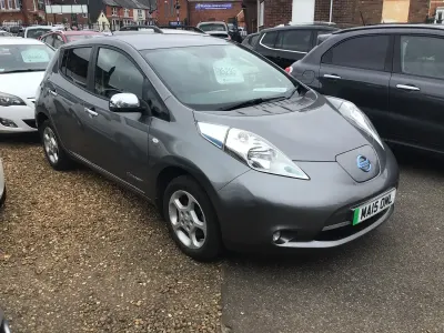 Used Nissan Leaf Acenta 80 kW (109 HP) 2015 Grey Hatchback