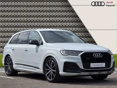 Used Audi Q7 Black Edition 281 HP (206 kW) 2023 White SUV