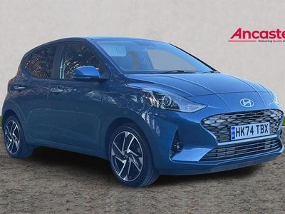 Used Hyundai i10 Premium 77 HP (56 kW) 2024 Blue Hatchback