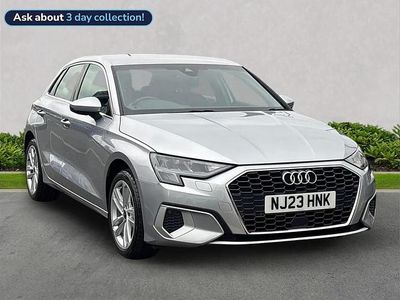 Used Audi A3 Sport 147 HP (108 kW) 2023 Silver Sedan