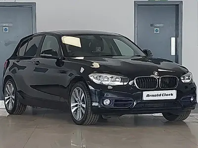 Used BMW 118 Sport Line 136 HP (100 kW) 2019 Black Hatchback