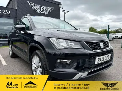 Used Seat Ateca Ecomotive 115 HP (84 kW) 2019 Black SUV