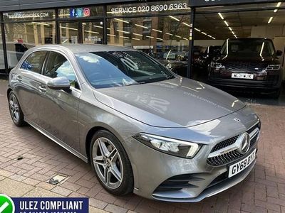 Used Mercedes A200 AMG line 163 HP (119 kW) 2018 Grey Hatchback