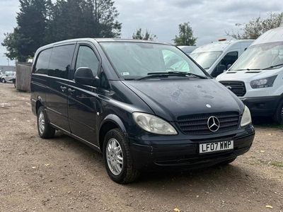 Black Used 2007 Mercedes Vito Van | £2,995