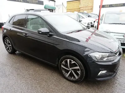 Used VW Polo Beats 65 HP (47 kW) 2018 Black Hatchback