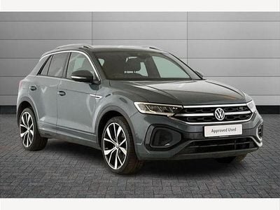 Used VW T-Roc R-line 150 HP (110 kW) 2023 Blue SUV