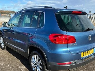 Used VW Tiguan Match 150 HP (110 kW) 2015 Atlantic blue SUV