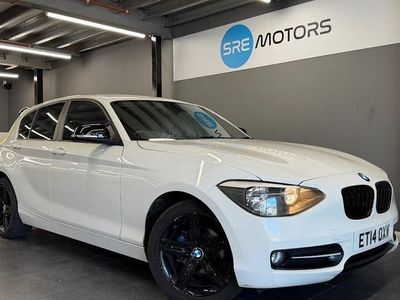 Used BMW 116 Sport Line 116 HP (85 kW) 2014 White Hatchback