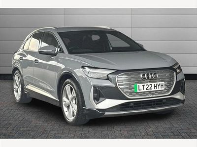 Used Audi Q4 e-tron S-Line 150 kW (204 HP) 2022 Grey SUV