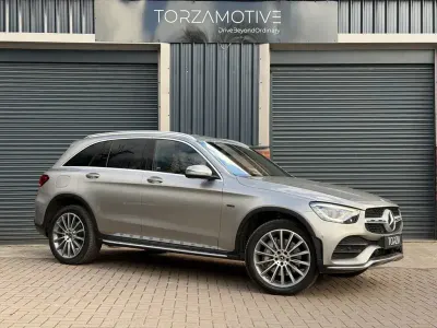 Used Mercedes GLC300 AMG line 333 HP (244 kW) 2020 Silver SUV