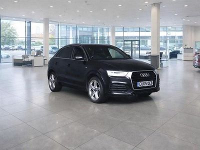 Used Audi Q3 S-line plus 184 HP (135 kW) 2015 Black SUV