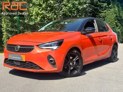 Used Vauxhall Corsa Elite 100 HP (73 kW) 2020 Orange Hatchback